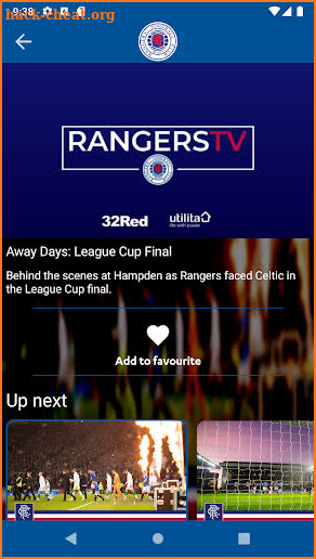 RangersTV screenshot