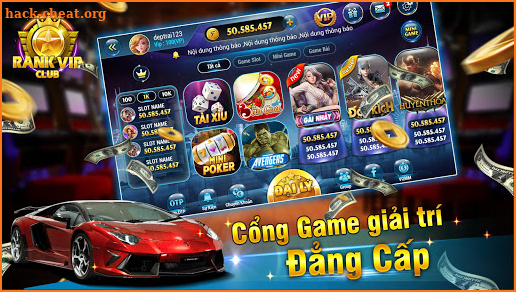 Rank Vip Club - Cổng Game Nổ Hũ Đỉnh Cao screenshot