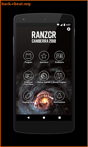 RANZCR Conferences and Events screenshot