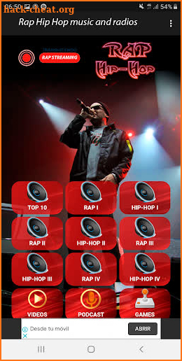 Rap Hip - Hop Music and Radios Free screenshot