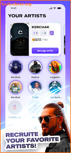 Rap Label Manager Game screenshot