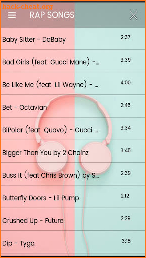 Rap Music Top Hits (Without Internet ) screenshot
