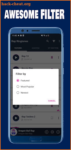 Rap Ringtones 2021 Best Rap Music Ringtones screenshot