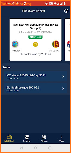 Rapid Cricket Live Line screenshot