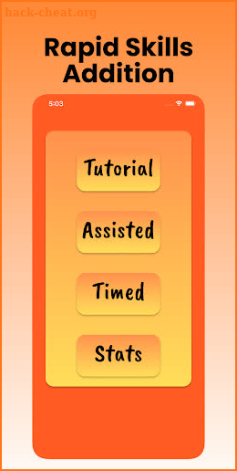Rapid Skills - Addition screenshot