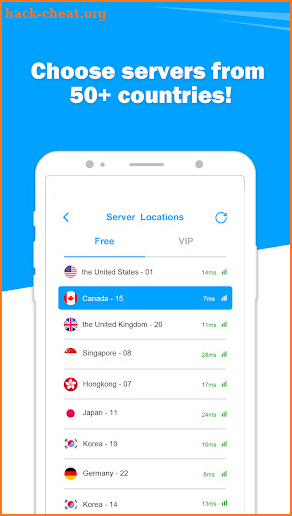 Rapid VPN - Unlimited Hotspot screenshot