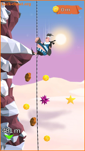 Rappelling Popular Flip Game screenshot