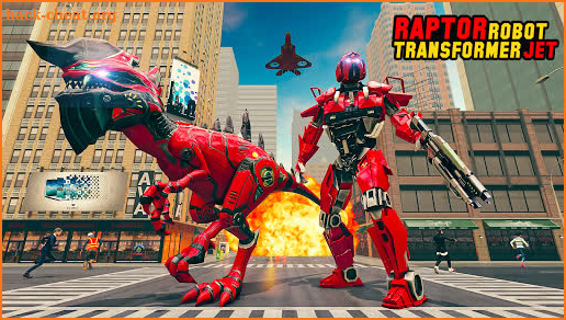 Raptor Robot Games: Drone Robot Grand Hero screenshot