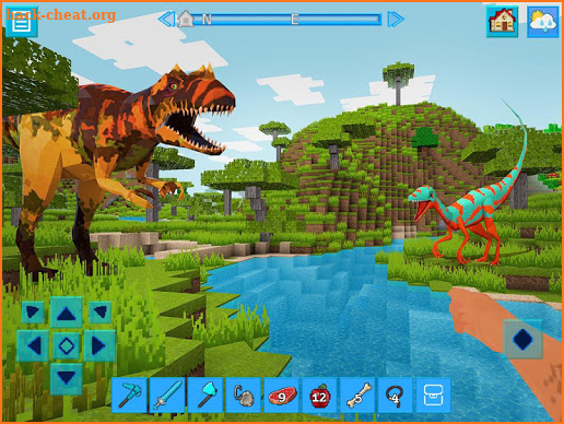 RaptorCraft 3D: Survival Craft ► Dangerous Worlds screenshot