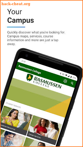 Rasmussen College screenshot