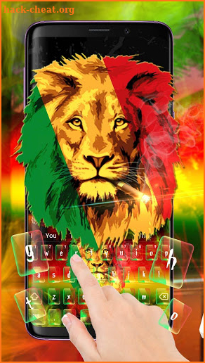 Rasta Reggae Lion Keyboard screenshot