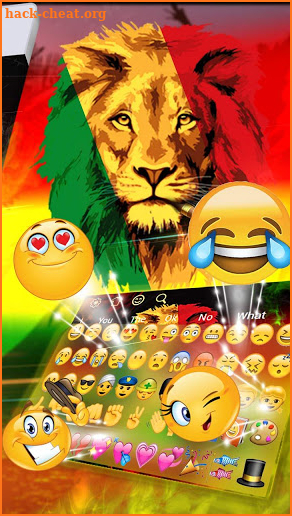 Rasta Reggae Lion Keyboard screenshot