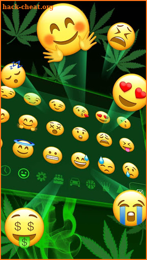 Rasta Weed Keyboard screenshot