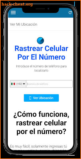 Rastrear Celular Por El Numero screenshot