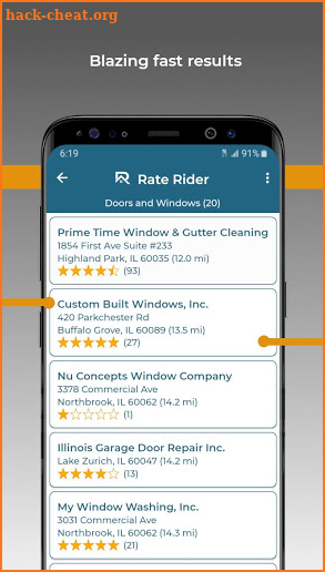 Rate Rider screenshot