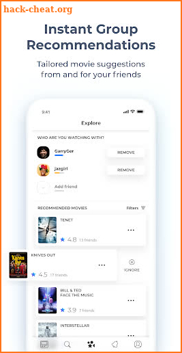 Raters - Movie Recommendations Platform screenshot