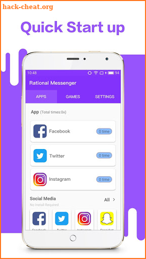 Rational Messenger screenshot