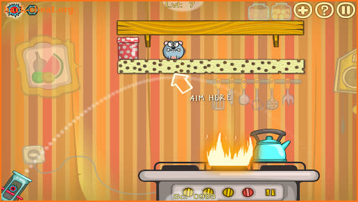 Rats Invasion, physics-based puzzle game screenshot