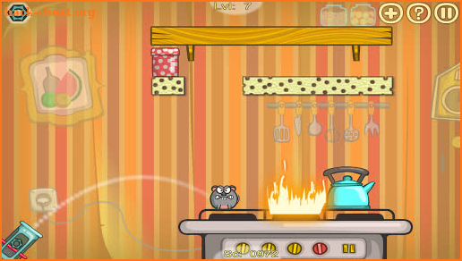 Rats Invasion, physics-based puzzle game screenshot
