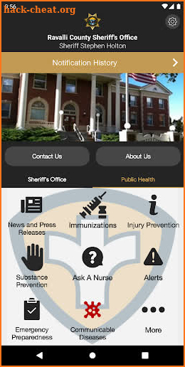 Ravalli County Sheriffs Office screenshot