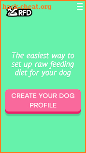 Raw Fed Dog Food Calculator screenshot