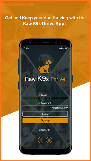 Raw K9's Thrive screenshot