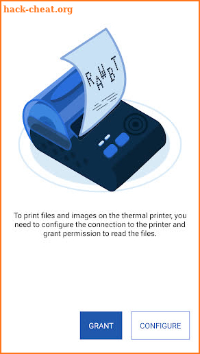 RawBT driver for thermal ESC/POS printer screenshot