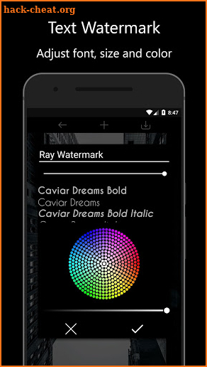 Ray Watermark - Watermark Photos with QR,Logo,Text screenshot