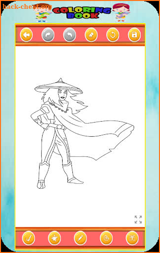 Raya and The Last Dragon Coloring Book 2021 screenshot