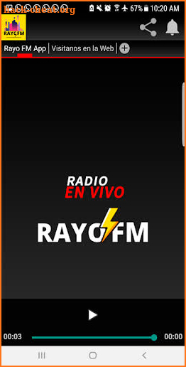 Rayo FM Radio screenshot
