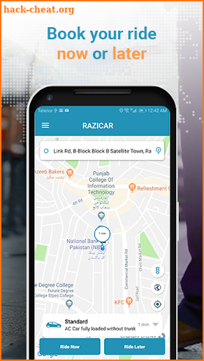 RAZICAR-Car Booking App screenshot
