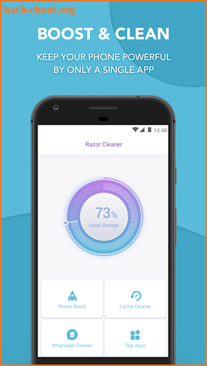 Razor Cleaner And Booster - Phone Cleaner screenshot