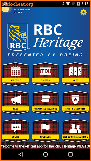 RBC Heritage screenshot