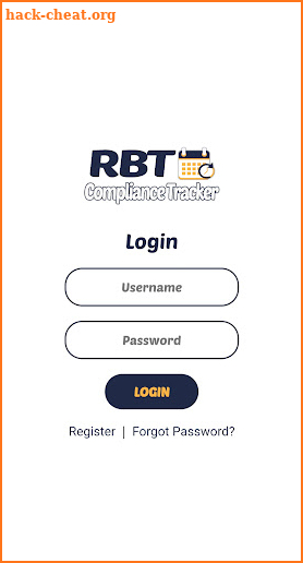 RBT Compliance Tracker for RBT screenshot