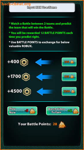 RBX Charge - Free Robux Heroes screenshot