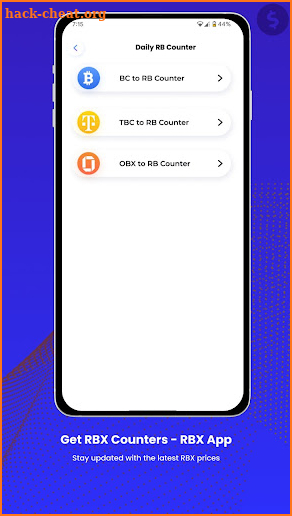 RBX Counter - Get Rbux Calc screenshot