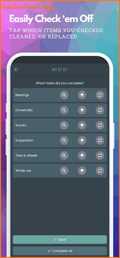 RC Maintenance Timer screenshot