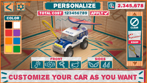 RC Racing Mini Machines - Armed Toy Cars screenshot