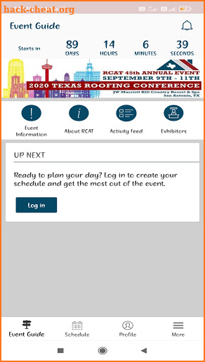 RCAT Texas Roofing Conference screenshot
