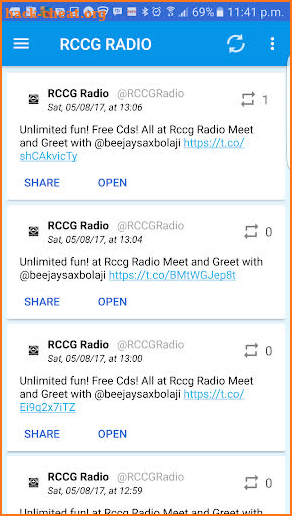 RCCG RADIO screenshot