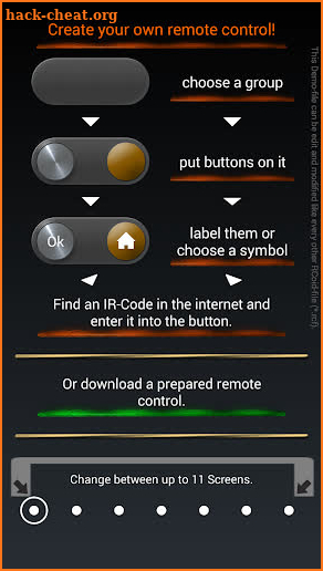 RCoid free - IR Remote Control screenshot