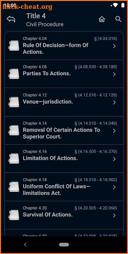 RCW Laws Washington Codes (WA) screenshot