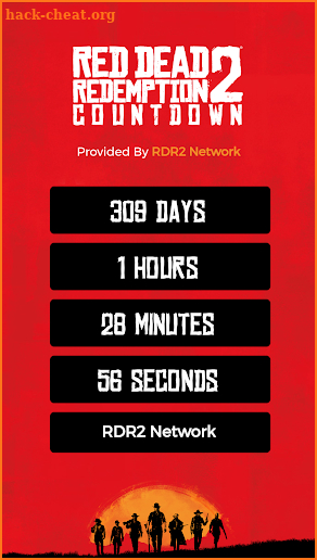 RDR2 Countdown screenshot