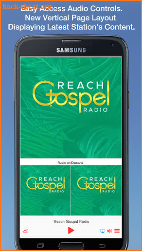 Reach Gospel Radio screenshot