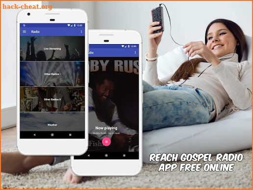 Reach Gospel Radio App Free Online screenshot