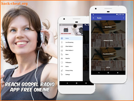 Reach Gospel Radio App Free Online screenshot