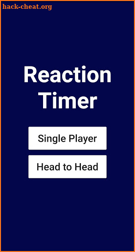 Reaction Time Test screenshot