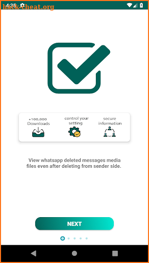 Read deleted messages - recover deleted messages screenshot