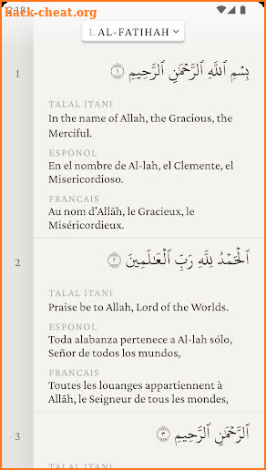 Read Quran screenshot