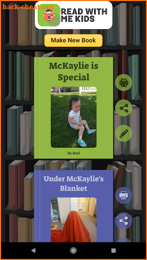 Read With Me Kids - Make Personalized Books screenshot